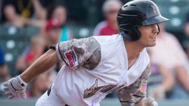 Adam Frazier of the Indianapolis Indians