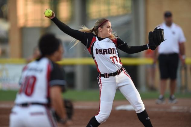 Akron Racers Pitcher Rachele Fico