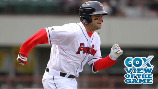 Ryan LaMarre of the Pawtucket Red Sox