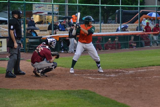 Randell Kanemaru of the Green Bay Bullfrogs