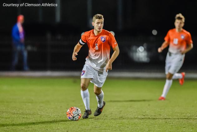 Charlotte Independence Signee, Clemson Alum, DC United Draftee Paul Clowes with Clemson