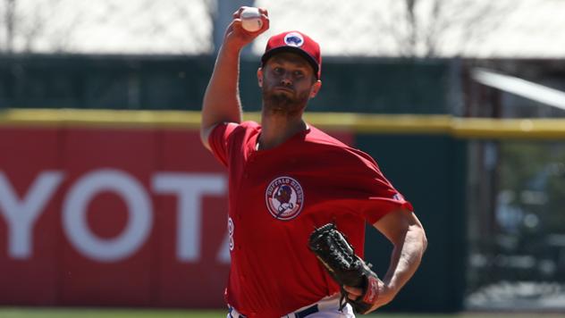 Buffalo Bisons Pitcher Chris Leroux