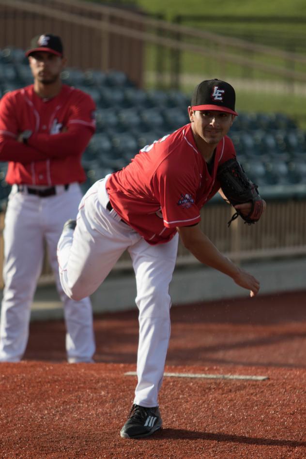 Lake Erie Crushers Pitcher Fernando Gallegos