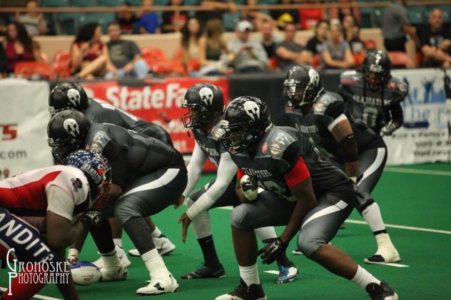 Duke City Gladiators Offensive Line