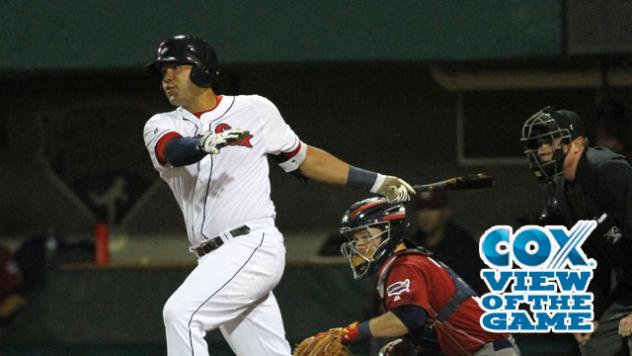 Chris Dominguez of the Pawtucket Red Sox