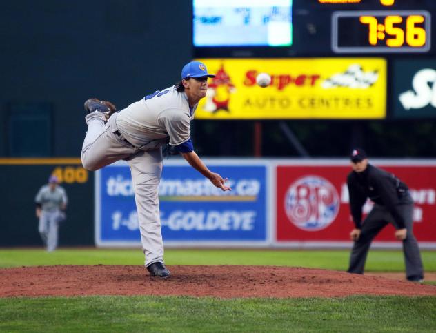 Sioux Falls Canaries Pitcher Shawn Blackwell