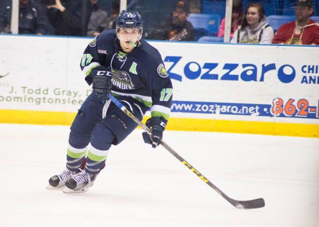 Tarek Baker of the Bloomington Thunder