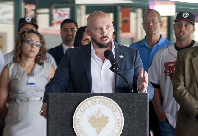 Fresno Grizzlies General Manager Derek Franks