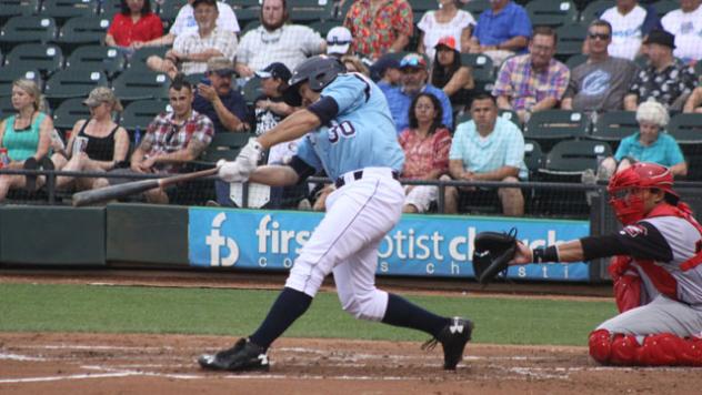 Nick Tanielu of the Corpus Christi Hooks