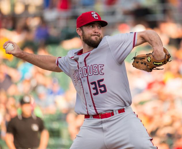 Syracuse Chiefs Pitcher Taylor Hill