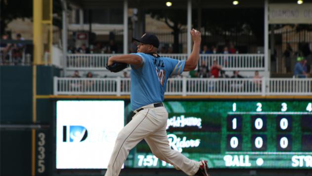 Frisco RoughRiders Pitcher Luis Ortiz