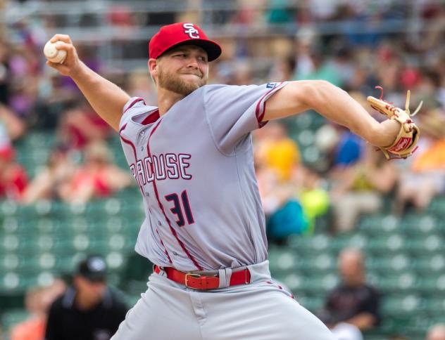 Syracuse Chiefs Pitcher Austin Voth