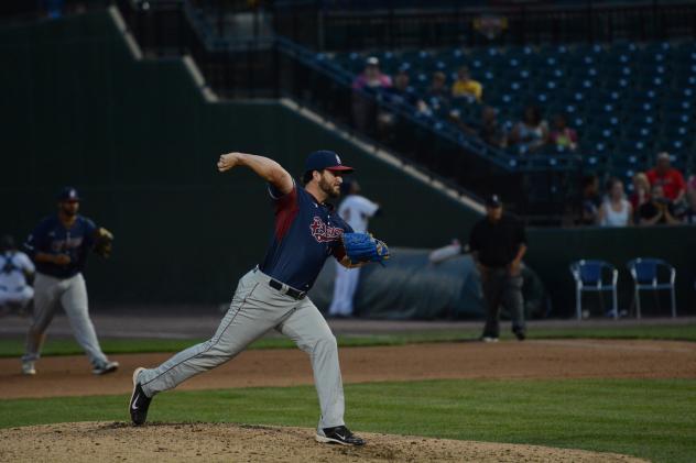 Somerset Patriots Pitcher Donovan Hand
