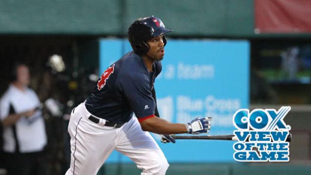 Henry Ramos of the Pawtucket Red Sox