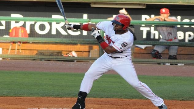 Brandon Allen of the Louisville Bats