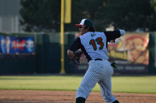 Randell Kanemaru of the Green Bay Bullfrogs