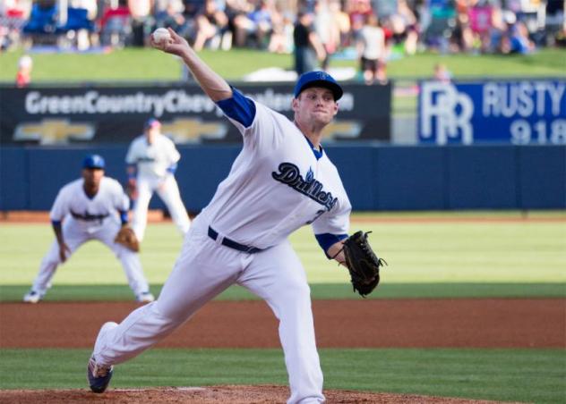 Tulsa Drillers Pitcher Trevor Oaks
