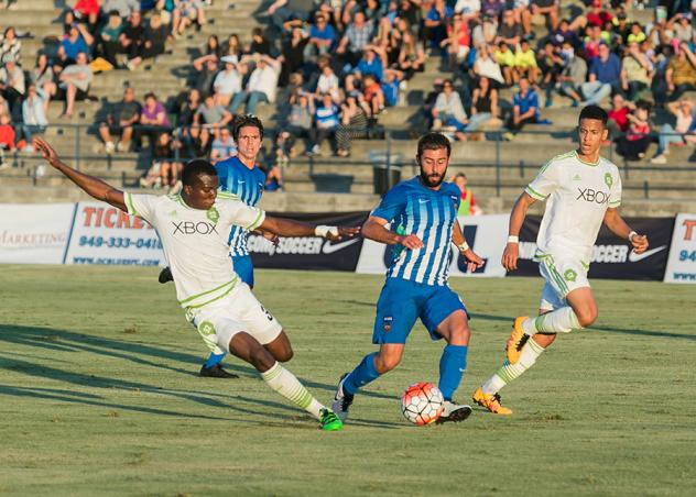 Orange County Blues in Action vs. Seattle Sounders FC 2