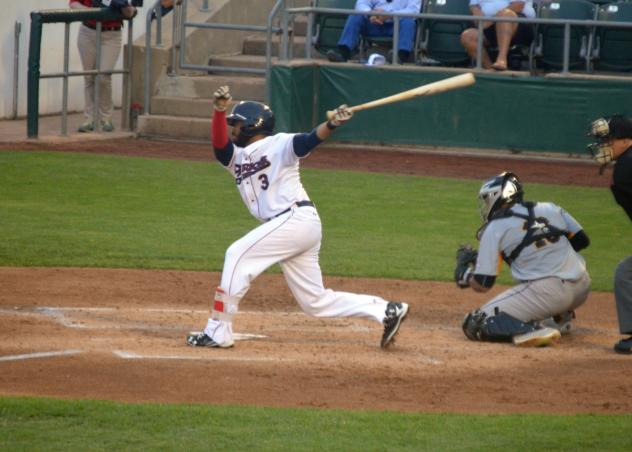 Eric Farris of the Somerset Patriots