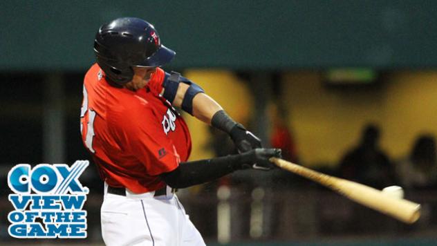 Chris Marrero of the Pawtucket Red Sox