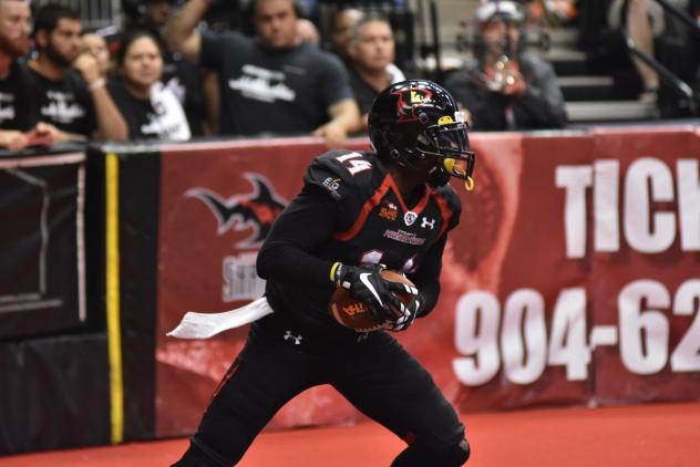 Brandon Thompkins of the Orlando Predators