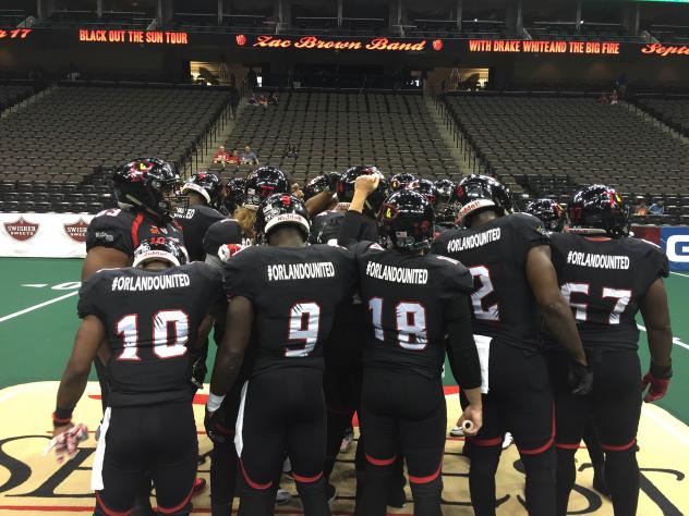 Orlando Predators in #OrlandoUnited Jerseys