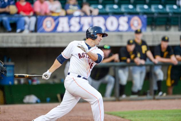 Justin Garcia of the Greeneville Astros
