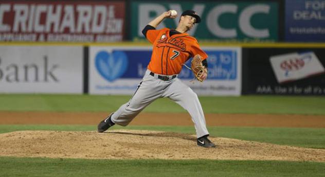 Long Island Ducks Pitcher John Brownell