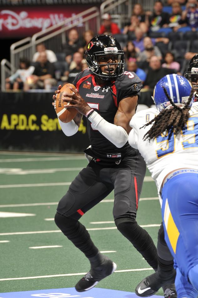 Orlando Predators Quarterback Bernard Morris