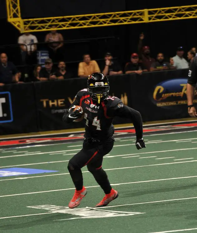 Brandon Thompkins of the Orlando Predators