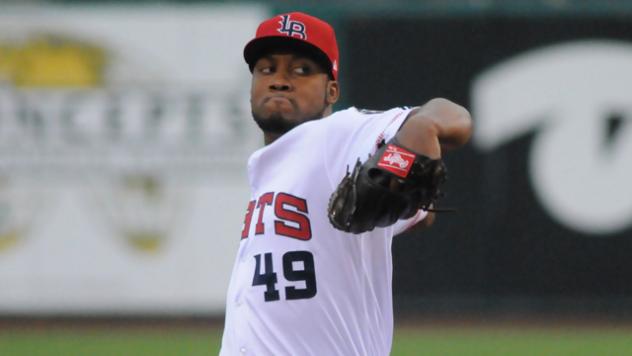 Louisville Bats Pitcher Keyvius Sampson