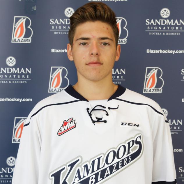 Kamloops Blazers Forward Garrett Pilon