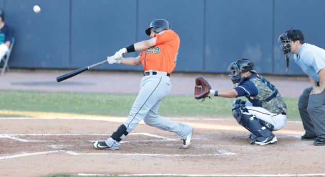 Mike Dowd of the Long Island Ducks