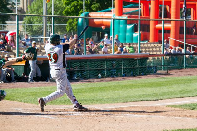 Green Bay Bullfrogs Infielder Quincy Nieporte