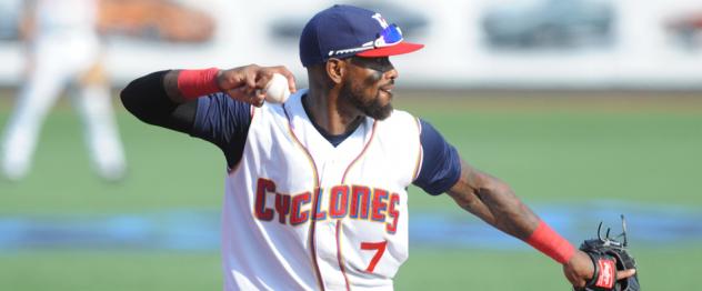 Jose Reyes of the Brooklyn Cyclones
