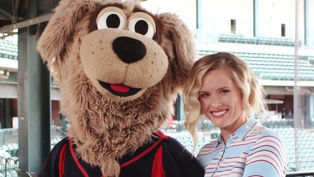 Singer Hannah Huston and Friend