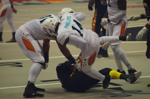 Al Phillips and the Arizona Rattlers Deliver a Hit vs. the LA KISS