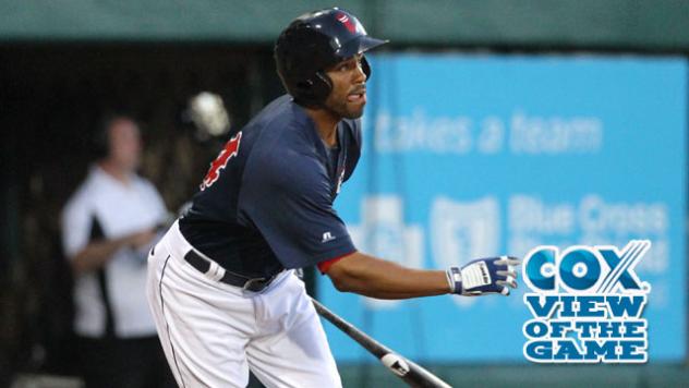 Henry Ramos of the Pawtucket Red Sox