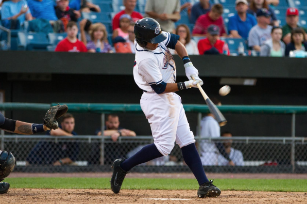 Christopher Bostick of the Syracuse Chiefs