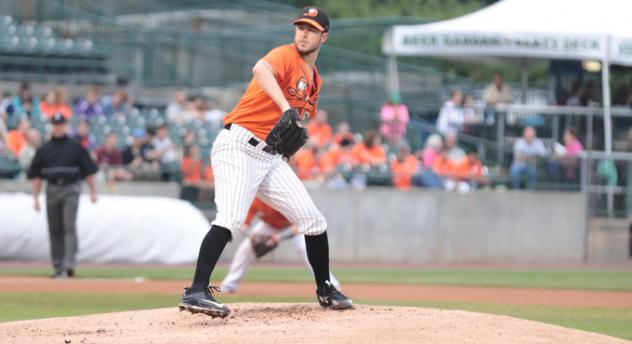 Darin Downs of the Long Island Ducks