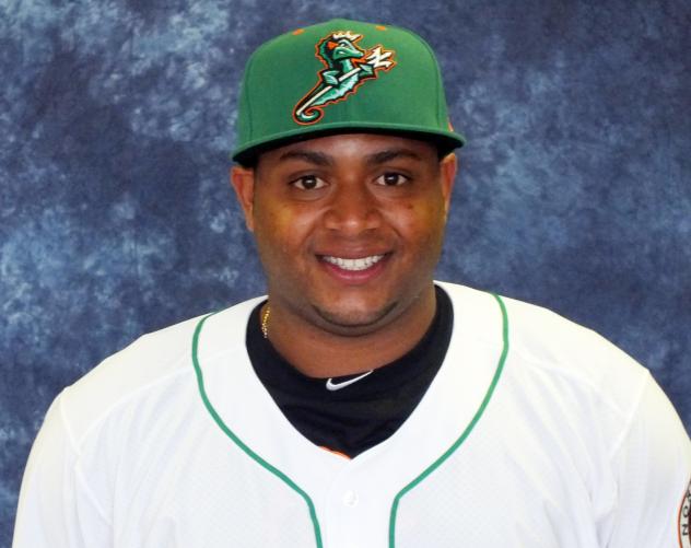Audry Perez of the Norfolk Tides