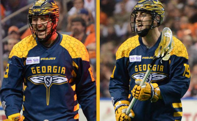 Randy Staats (Left) and Jesse King of the Georgia Swarm