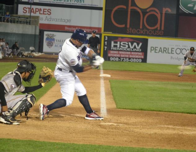 David Vidal of the Somerset Patriots