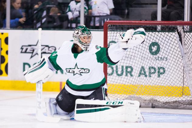 Texas Stars Goaltender Maxime Lagace