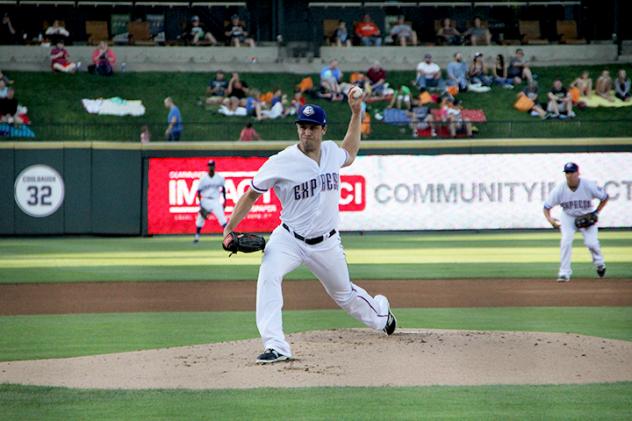 Round Rock Express Pitcher Michael Roth