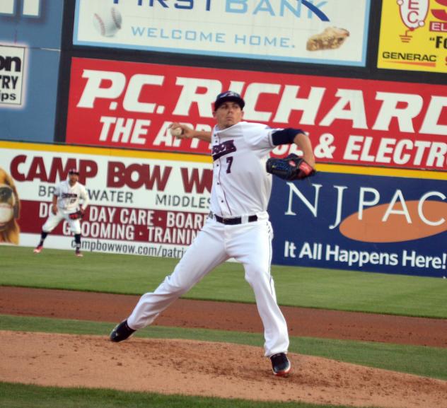 Somerset Patriots Pitcher Mickey Storey