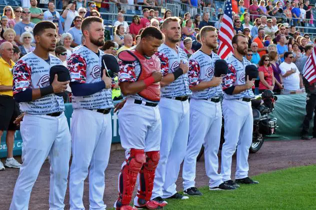 The Chiefs hosted Military Appreciation Night