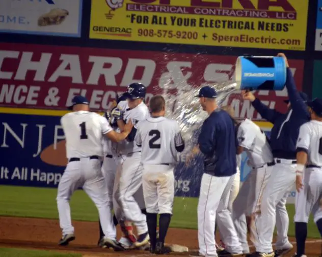 Lahair Hits Tying Homer and Then Walk off Single in 10th Inning to Lead to Patriots Victory