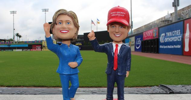 Making America Great Again? Trump Wins in Landslide...With Bobbleheads