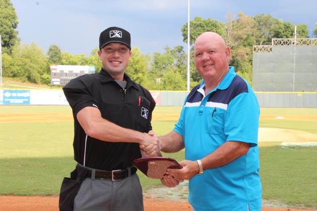 Matt Brown Named Dale Ford Umpire of the Year